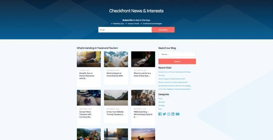 Adventure tourism trends from Checkfront