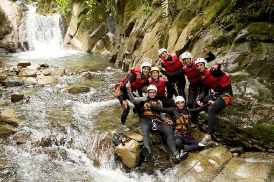 A group on a rafting expedition