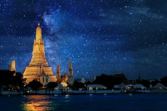 A starry night in Bangkok