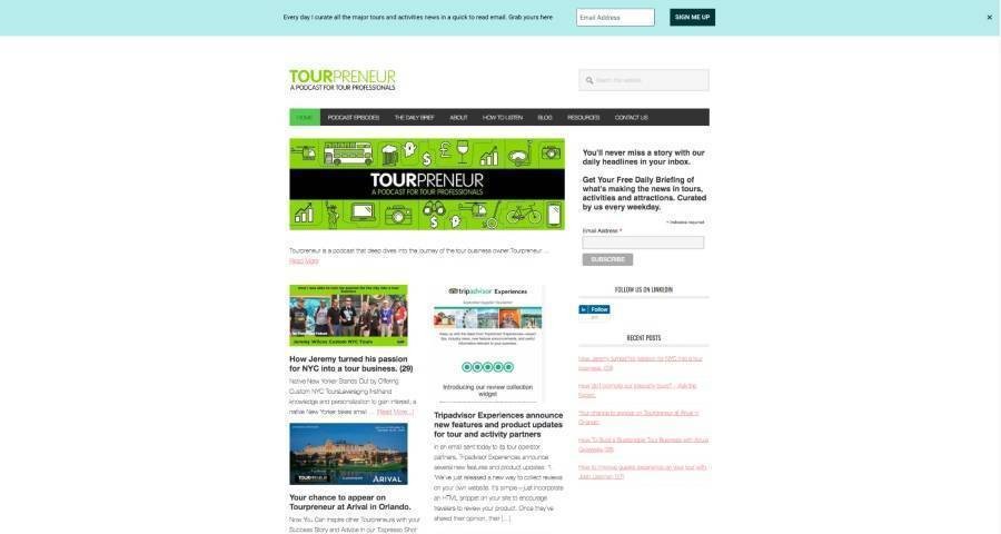 Latest tourism news from Tourpreneur