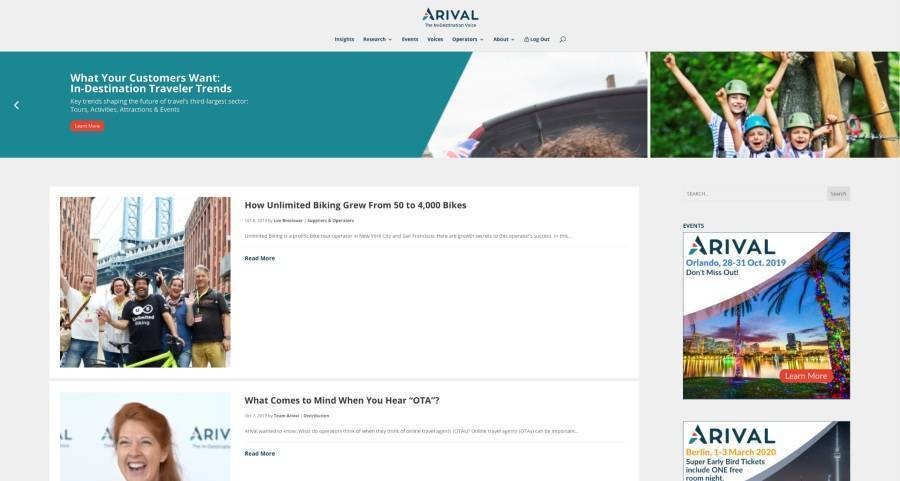 Travel industry news from Arival
