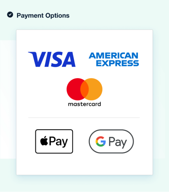 Instantly accept payment
